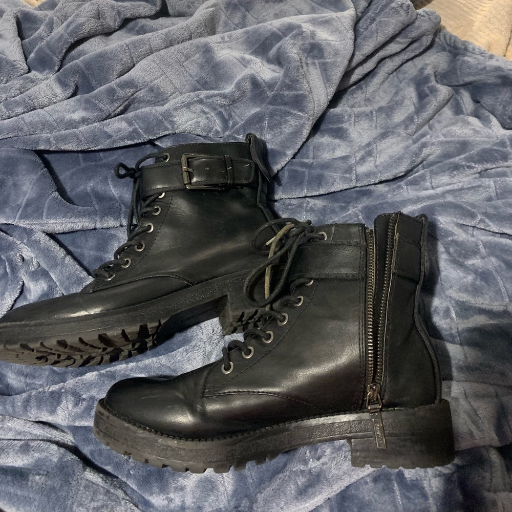 Black Bershka Booties